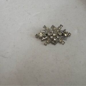 Elegant Silver Brooch